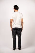 Bricks Textured Knit Polo-White