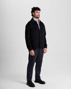 Textured Wool Jacket - Black