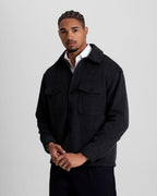 Textured Wool Jacket - Grey