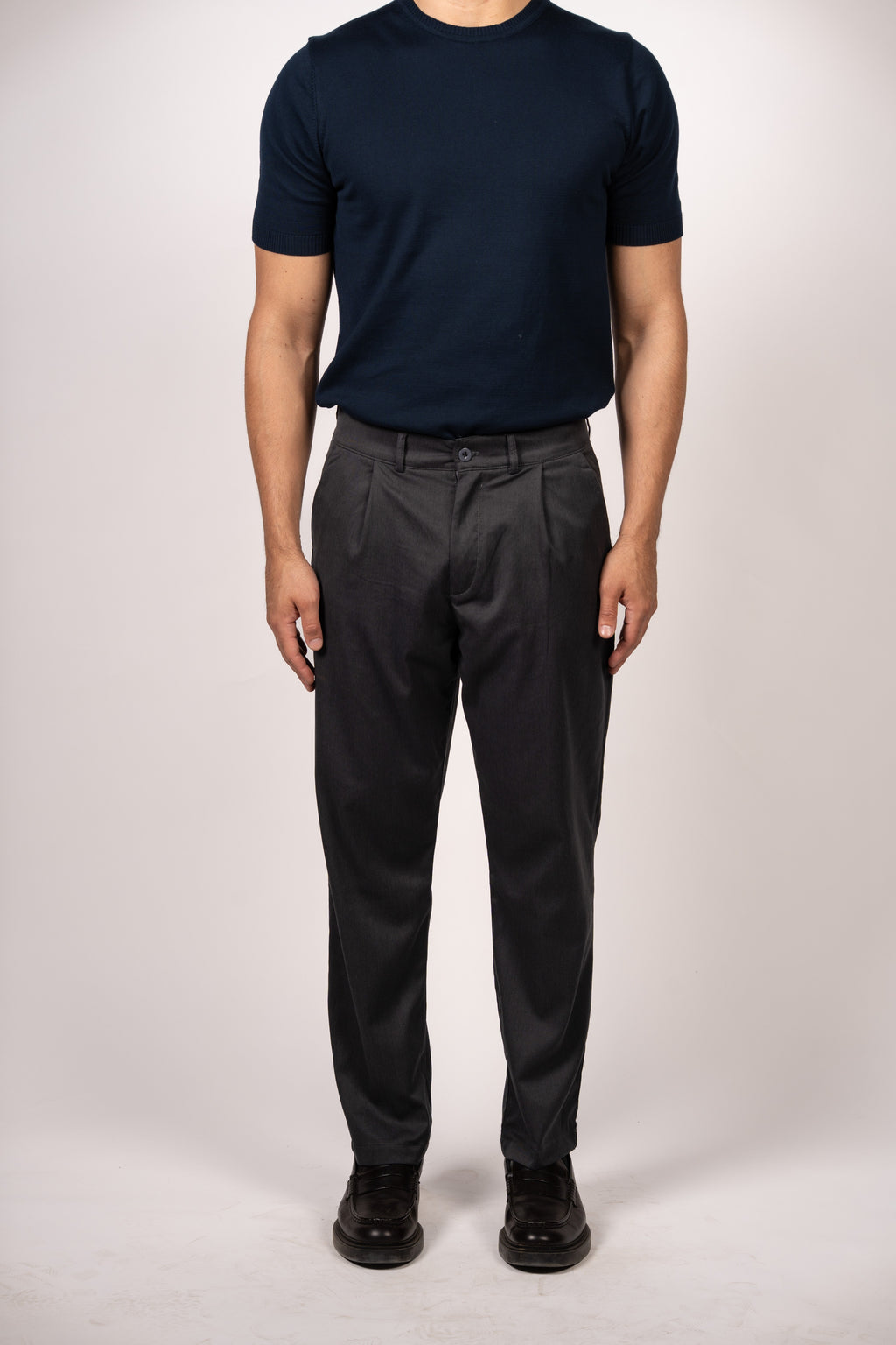 Tailored Pants-Grey
