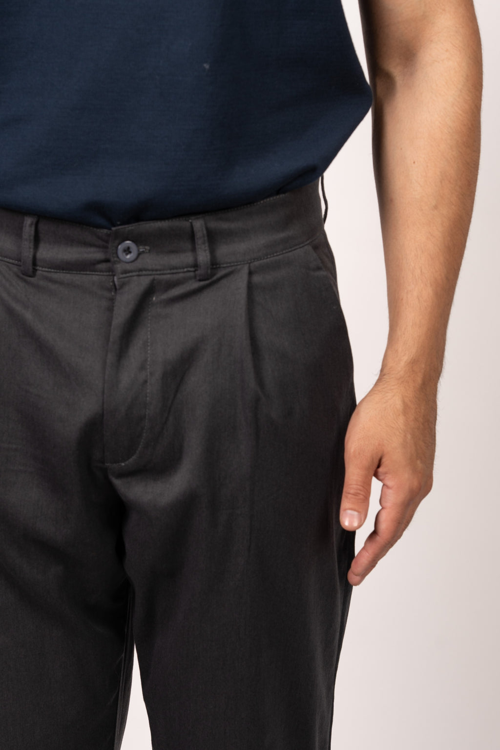 Tailored Pants-Grey