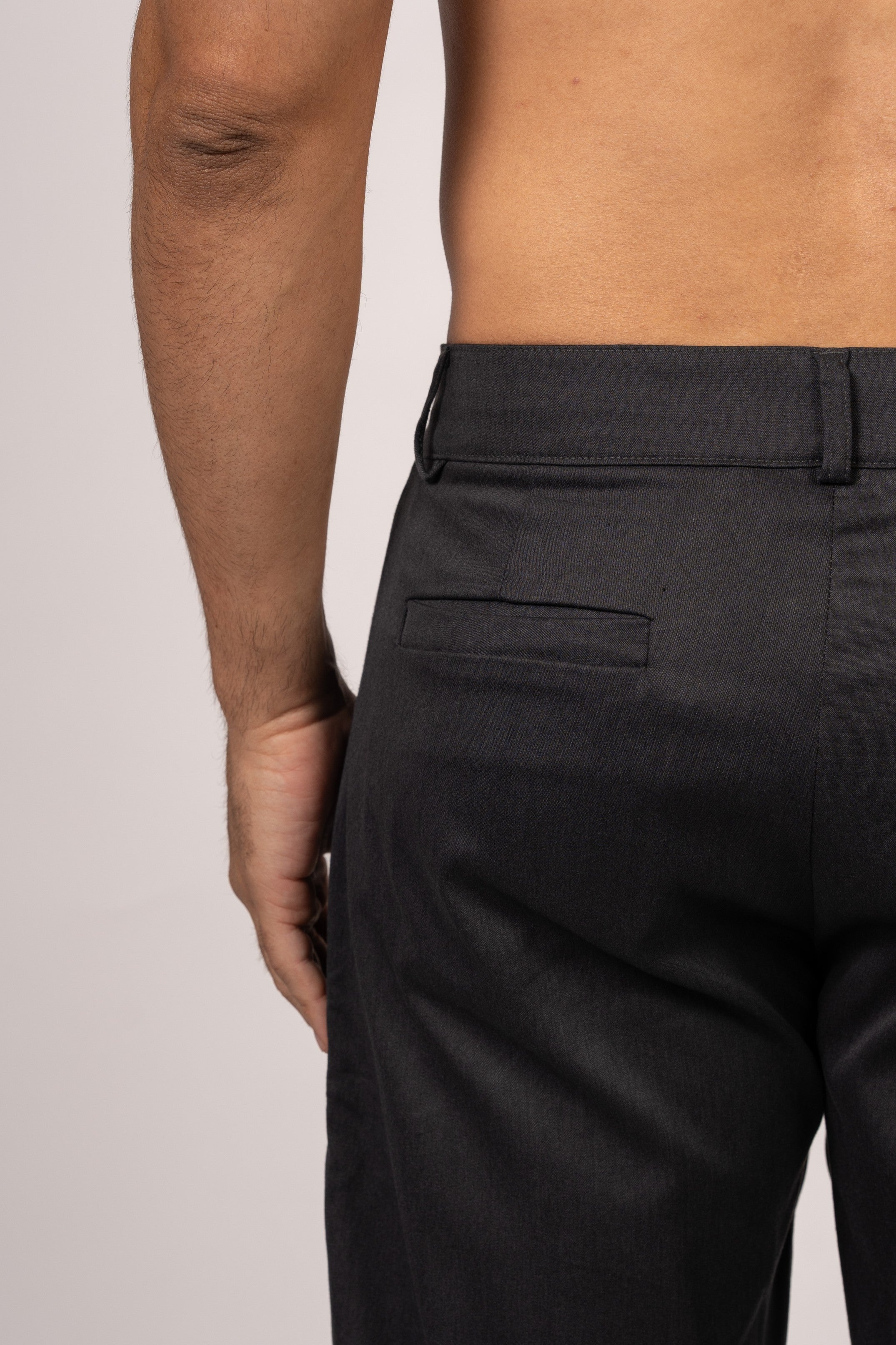 Tailored Pants-Grey