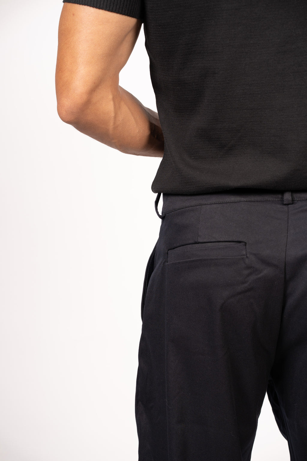 Tailored Pants-Black
