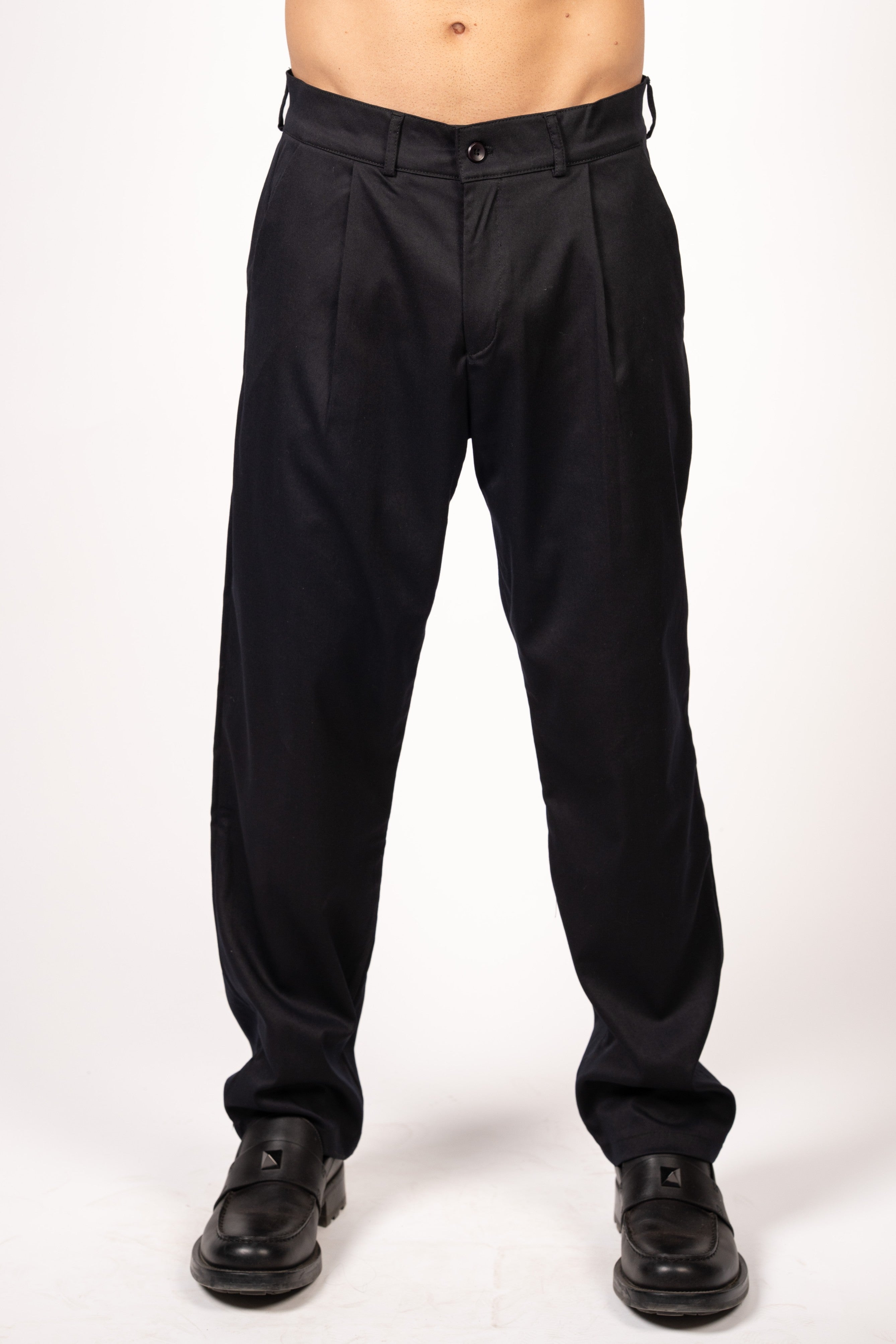 Tailored Pants-Black